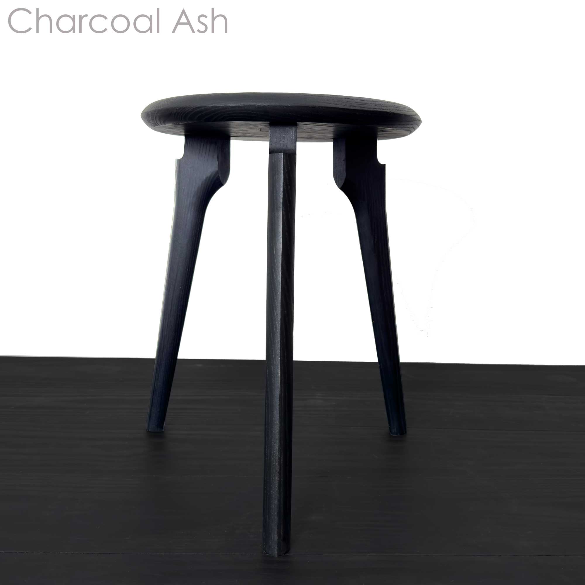 KHEM Hardwood Dining Height Milk Stool