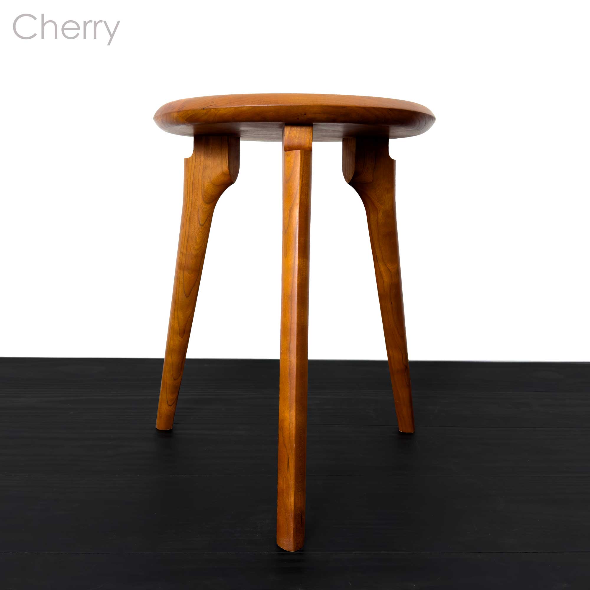 KHEM Hardwood Dining Height Milk Stool