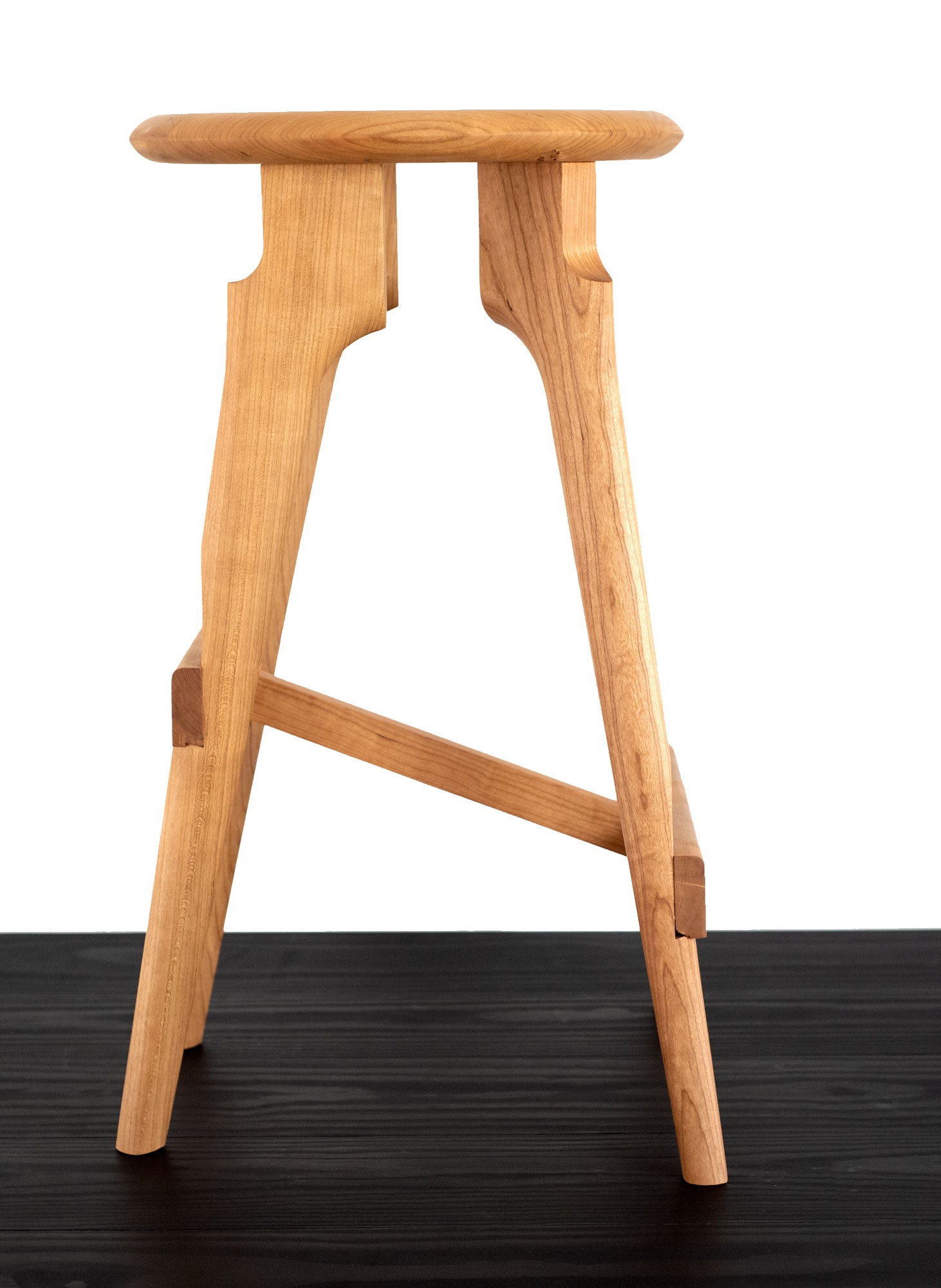 KHEM Hardwood Bar Height Stool