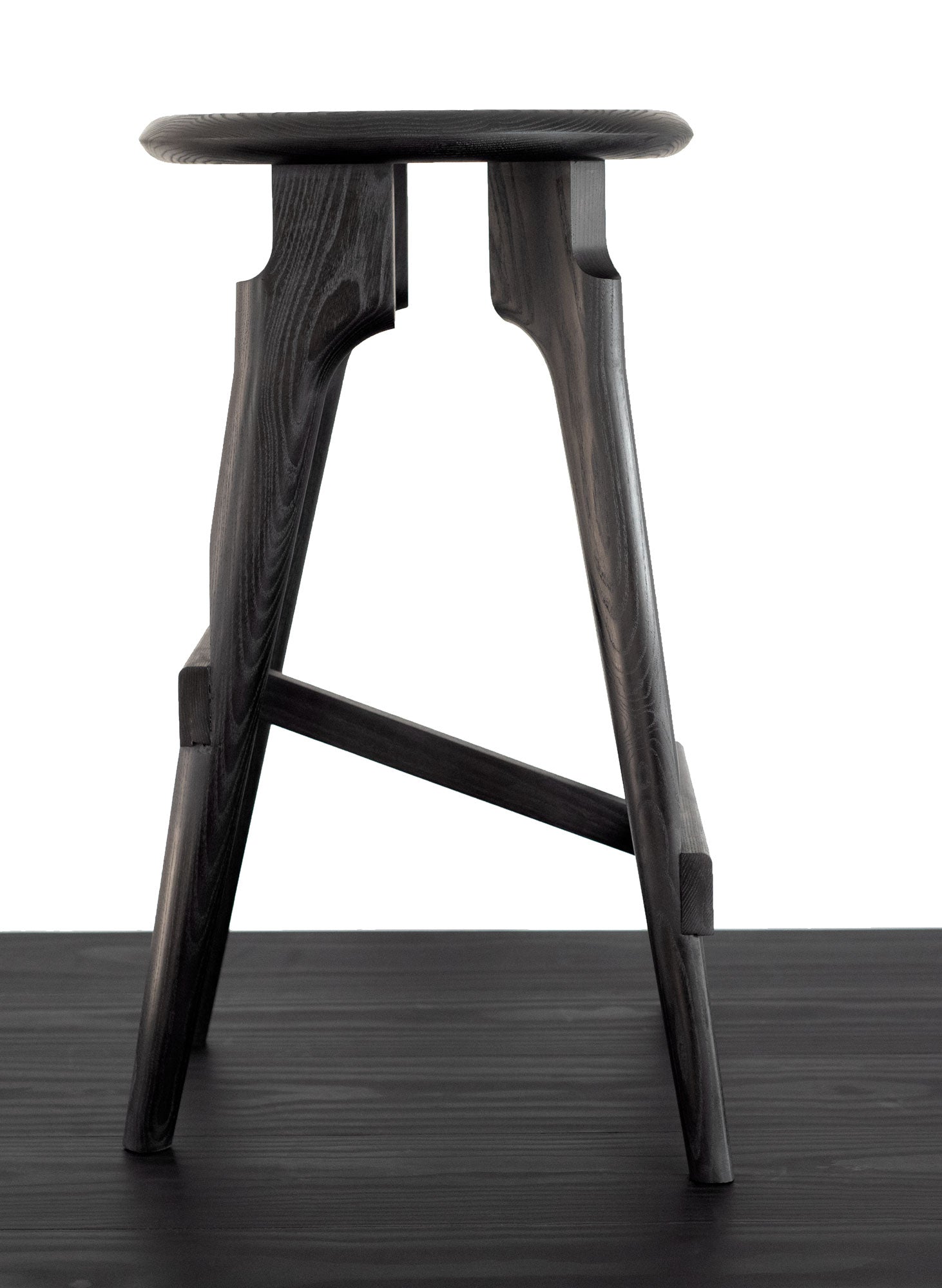 KHEM Hardwood Bar Height Stool