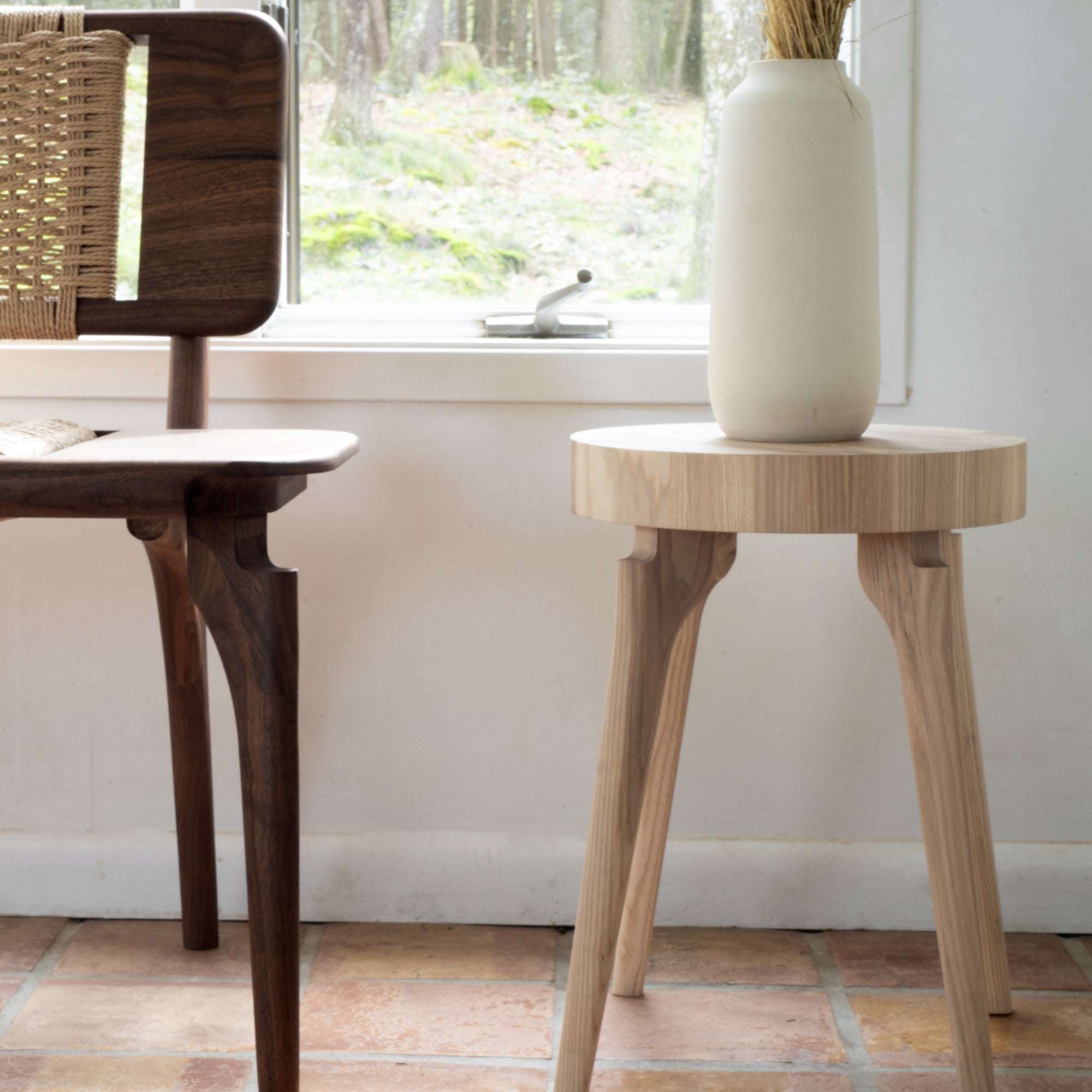 KHEM End Grain Side Table