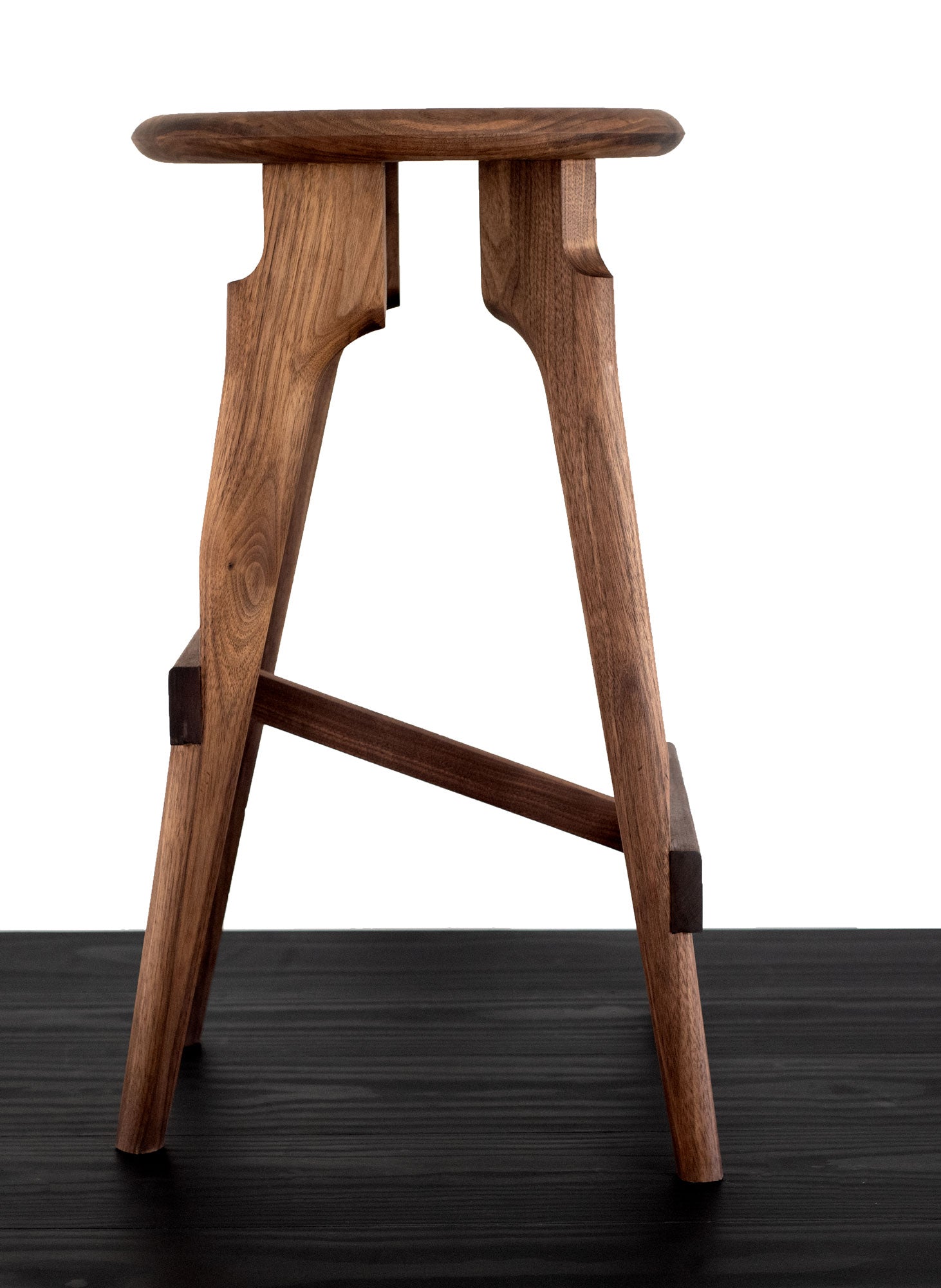 KHEM Hardwood Bar Height Stool