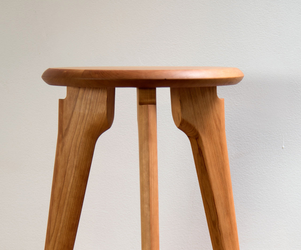 KHEM Harwood Counter Height Milk Stool